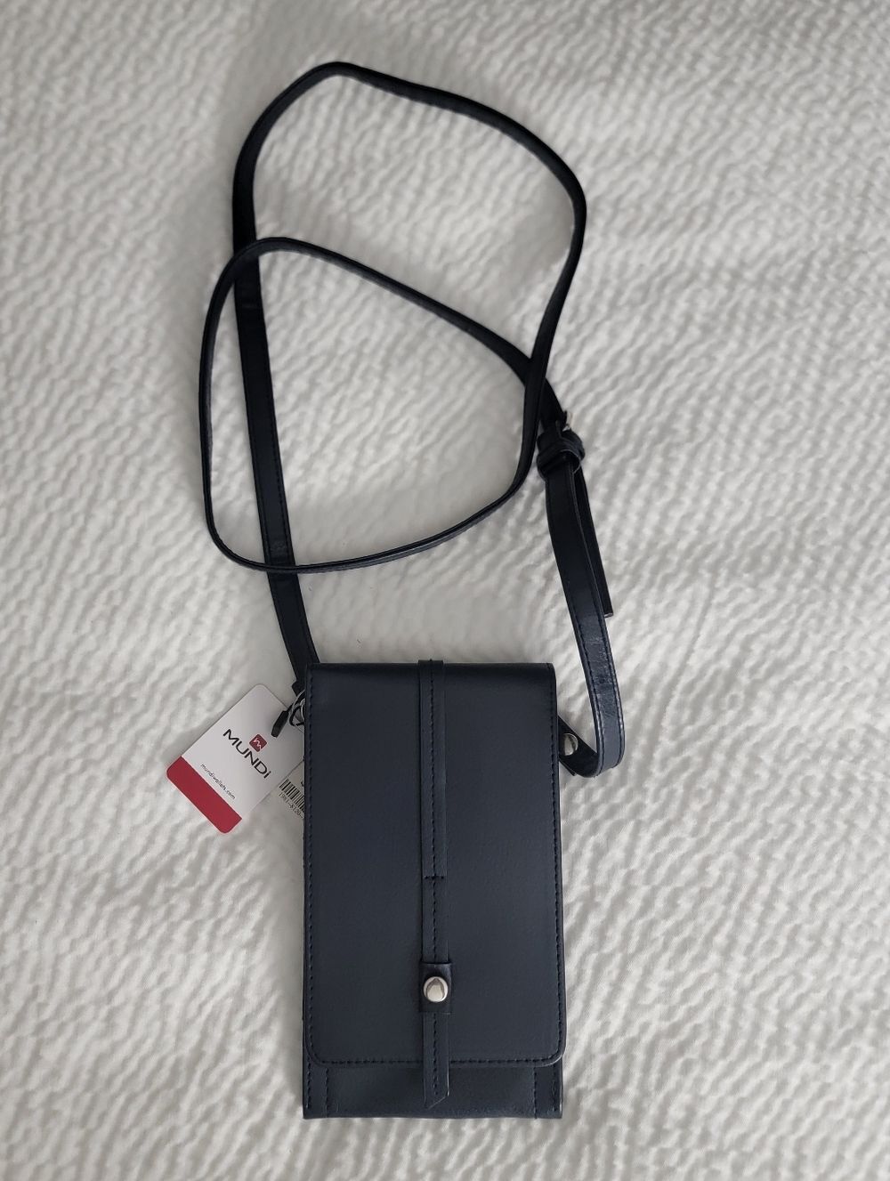🆕️⬛️Mundi Black Flapper Smartphone Wallet Crossbody